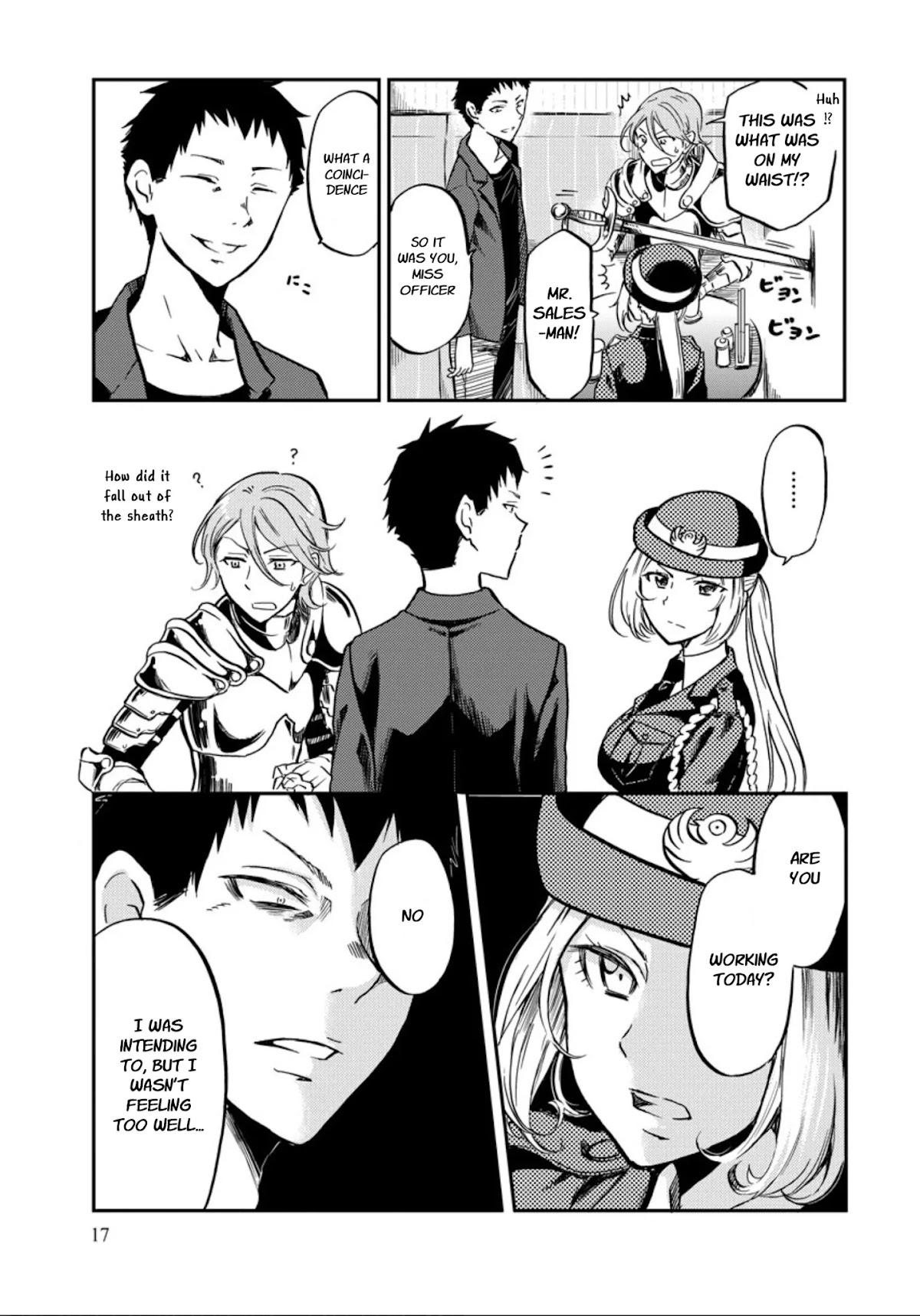 Policewoman and Assassin Chapter 2 page 7 - Chapter 2: action. 2