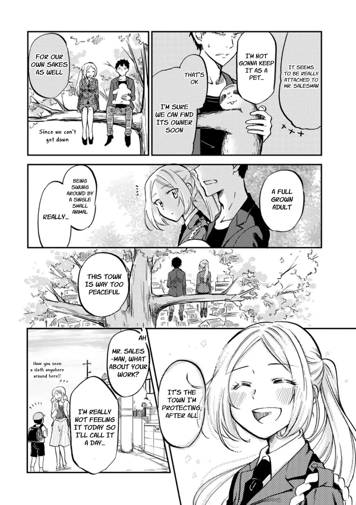 Policewoman and Assassin Chapter 3 page 8 - Chapter 3: action. 3