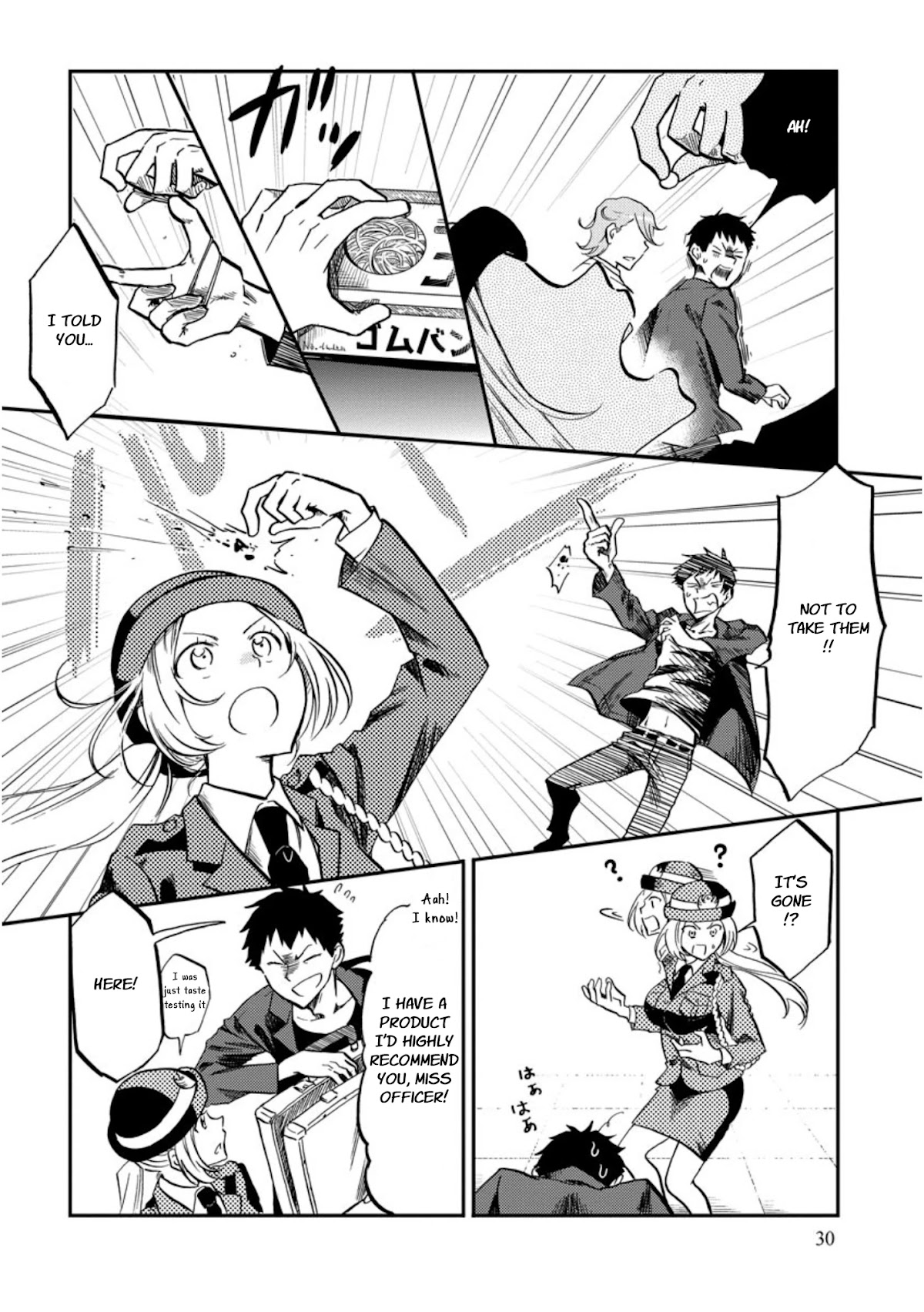 Policewoman and Assassin Chapter 4 page 4 - Chapter 4: action. 4