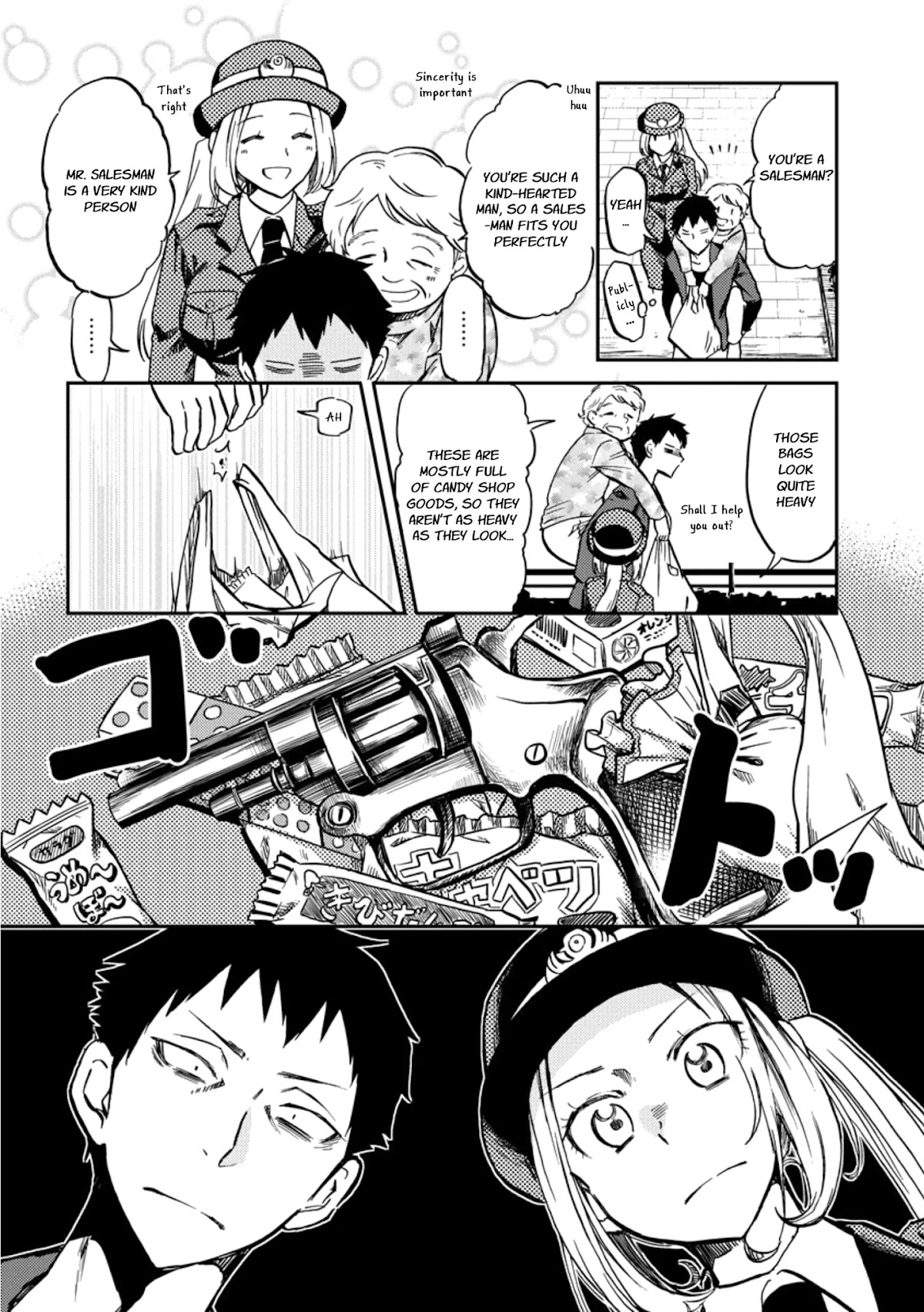 Policewoman and Assassin Chapter 5 page 2 - Chapter 5: action. 5