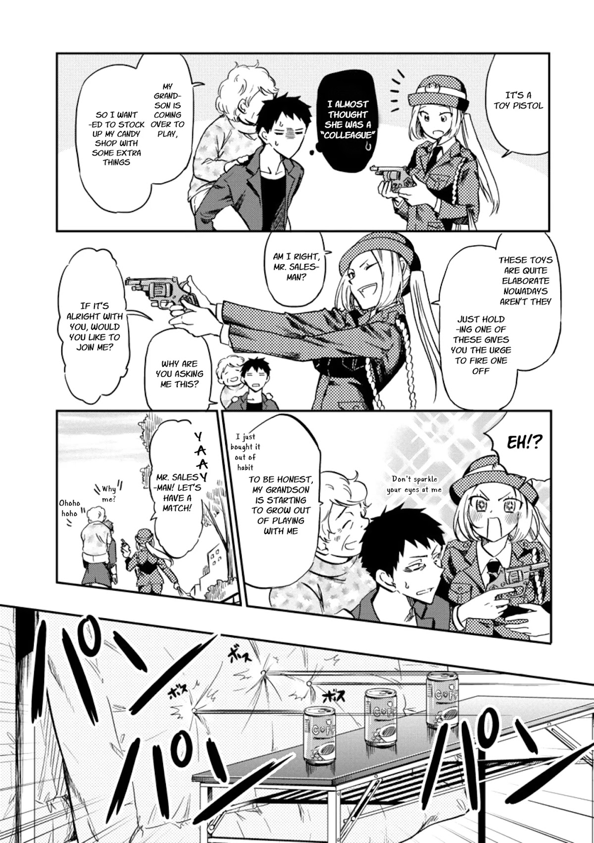 Policewoman and Assassin Chapter 5 page 3 - Chapter 5: action. 5