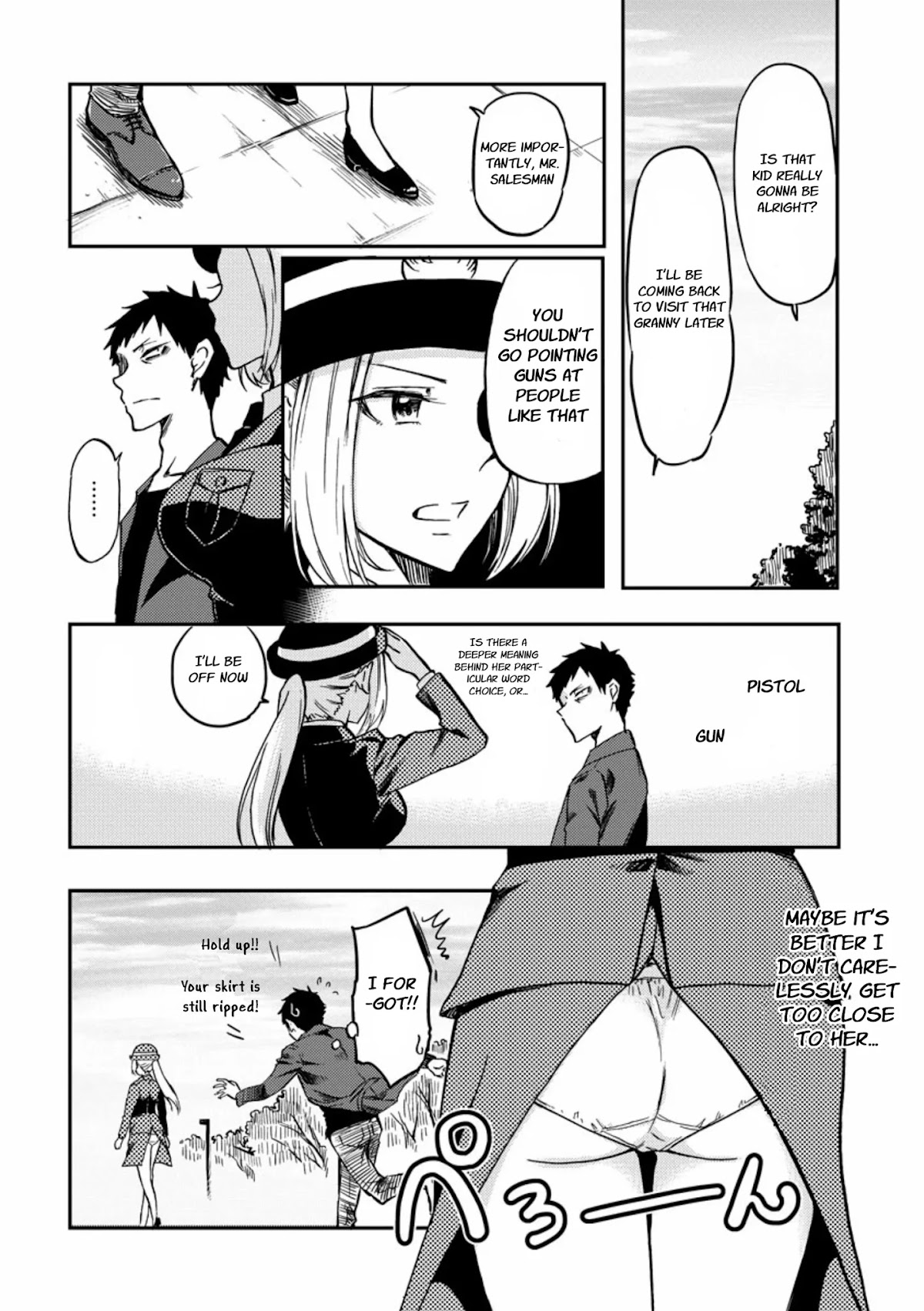 Policewoman and Assassin Chapter 5 page 8 - Chapter 5: action. 5