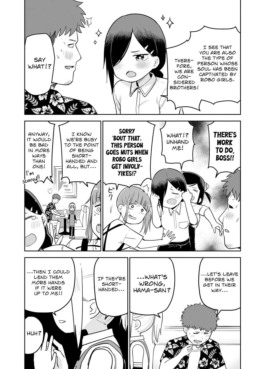 Pondroid! Hama-san Chapter 11 page 8 - Chapter 11