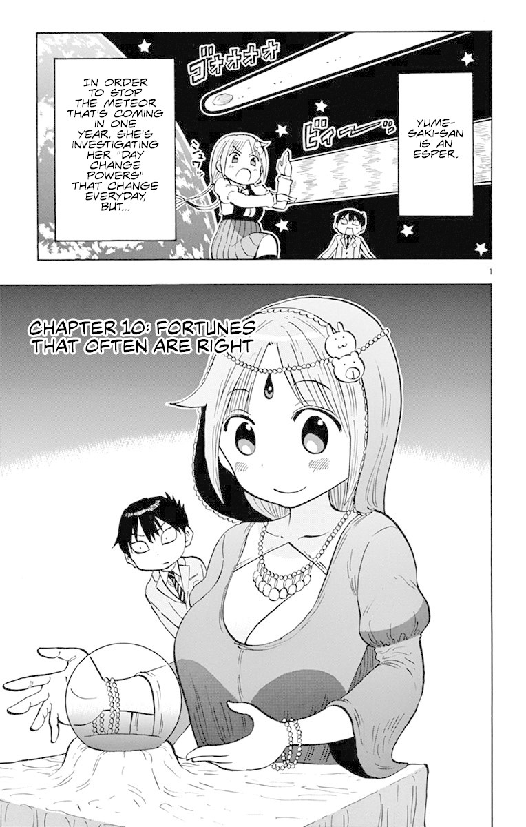 Ponkotsu-chan Kenshouchuu Chapter 10 page 1 - Chapter 10: Fortunes That Are Often Right