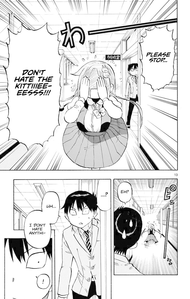 Ponkotsu-chan Kenshouchuu Chapter 10 page 13 - Chapter 10: Fortunes That Are Often Right