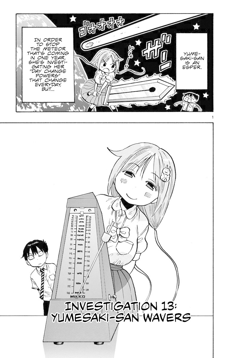Ponkotsu-chan Kenshouchuu Chapter 13 page 1 - Chapter 13: Yumesaki-san Wavers