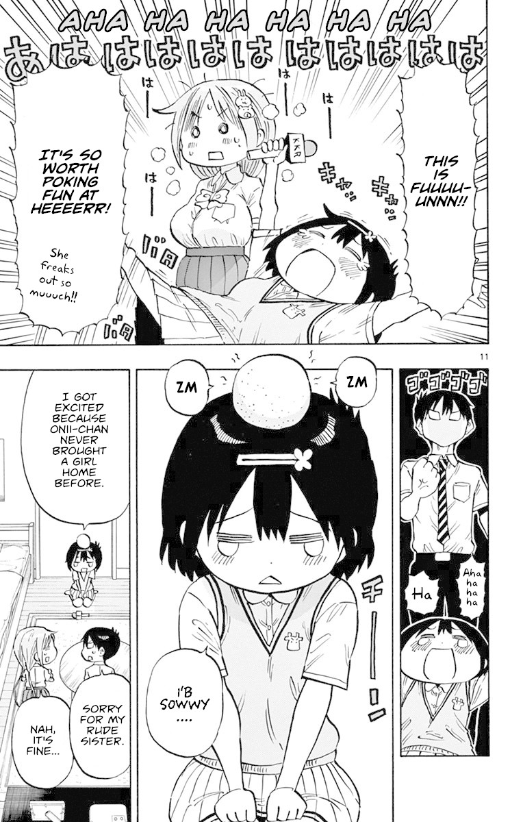 Ponkotsu-chan Kenshouchuu Chapter 13 page 11 - Chapter 13: Yumesaki-san Wavers