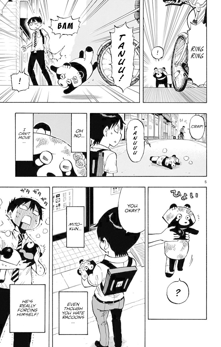 Ponkotsu-chan Kenshouchuu Chapter 14 page 5 - Chapter 14: Mito-kun and Tanukichi
