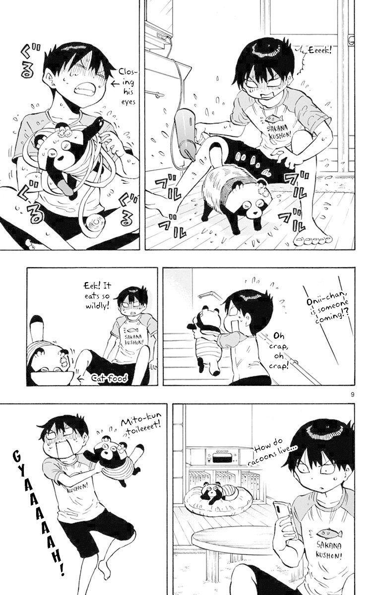 Ponkotsu-chan Kenshouchuu Chapter 14 page 9 - Chapter 14: Mito-kun and Tanukichi