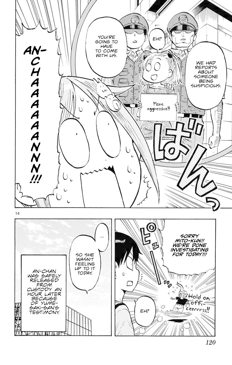 Ponkotsu-chan Kenshouchuu Chapter 17 page 14 - Chapter 17: Anzu-chan Produces