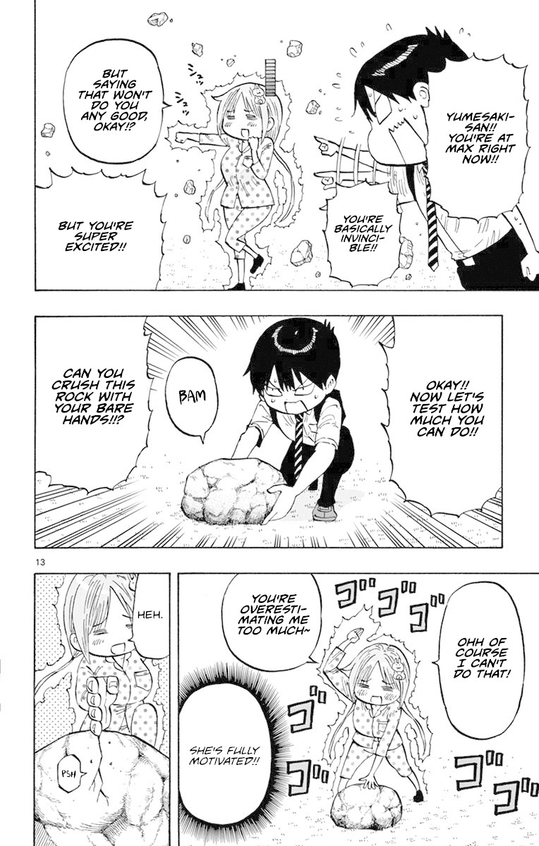 Ponkotsu-chan Kenshouchuu Chapter 18 page 13 - Chapter 18: Looking for Yumesaki-san's Good Points