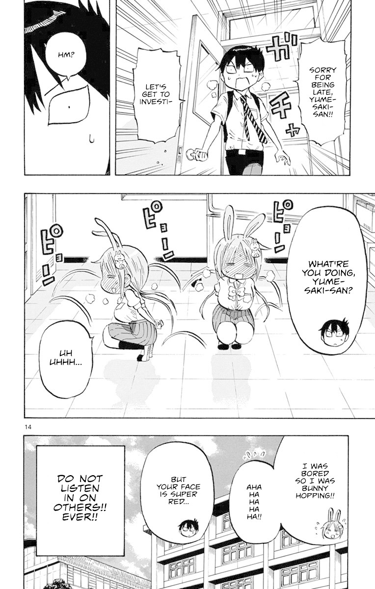 Ponkotsu-chan Kenshouchuu Chapter 19 page 14 - Chapter 19: Hirari's Ears Are Rabbit Ears