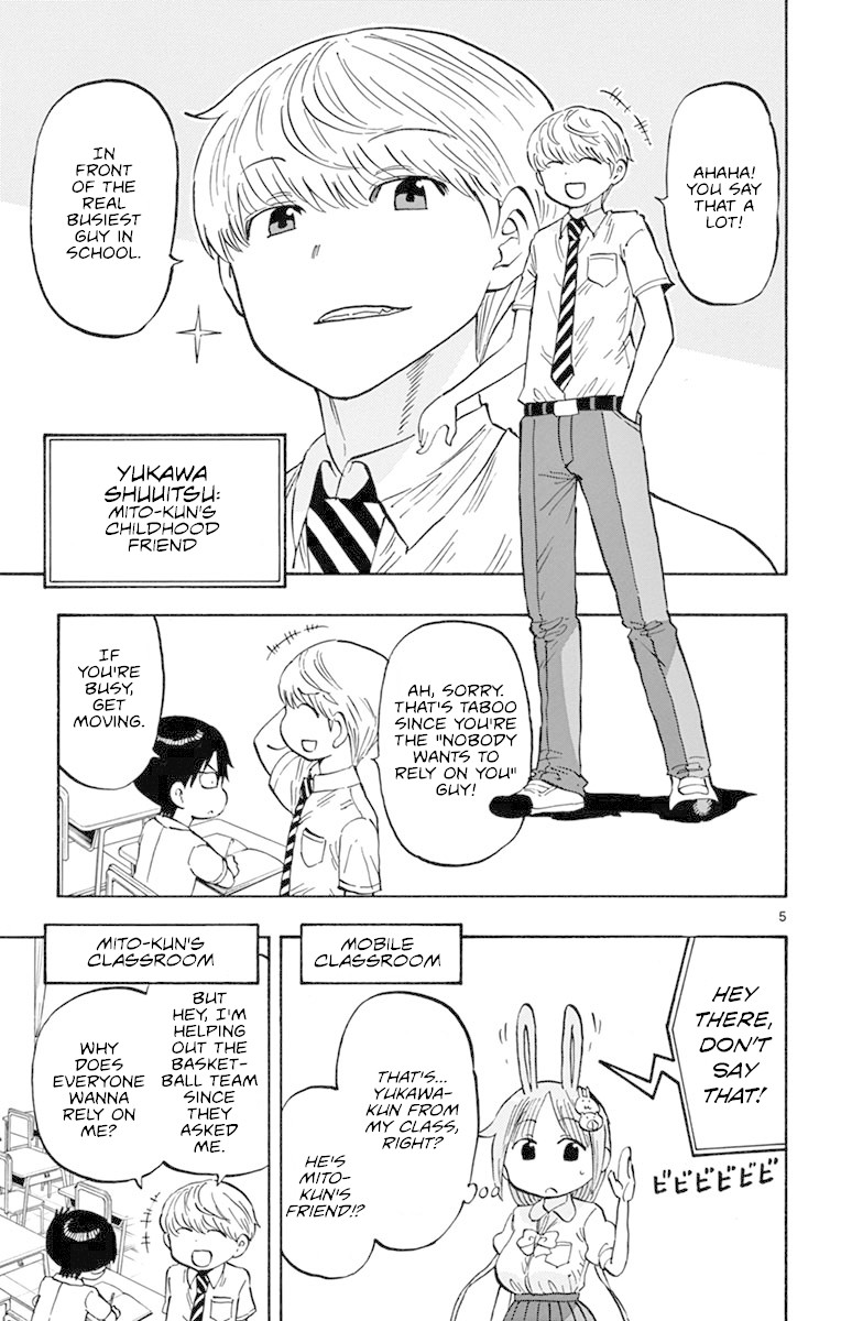 Ponkotsu-chan Kenshouchuu Chapter 19 page 5 - Chapter 19: Hirari's Ears Are Rabbit Ears
