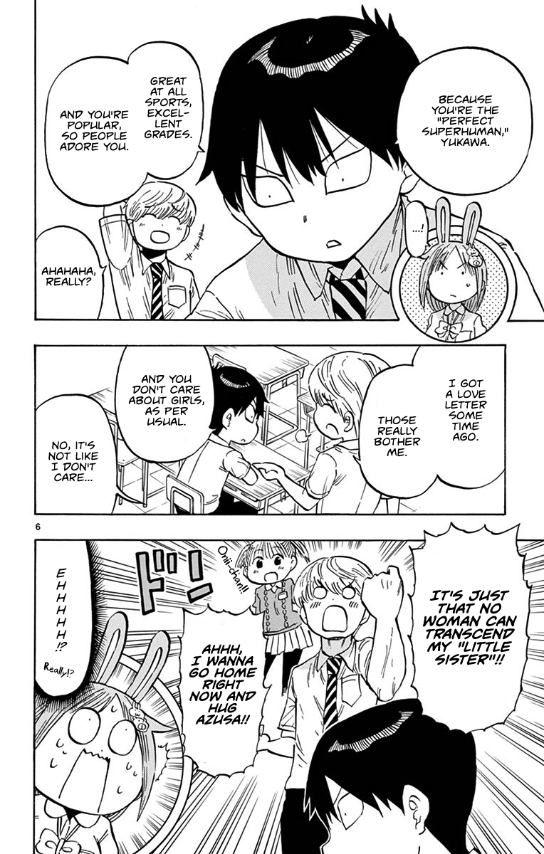 Ponkotsu-chan Kenshouchuu Chapter 19 page 6 - Chapter 19: Hirari's Ears Are Rabbit Ears