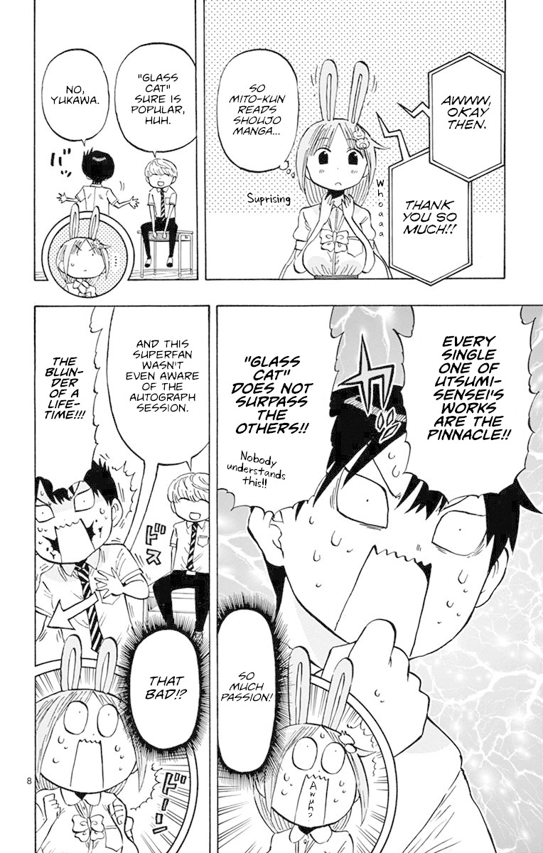 Ponkotsu-chan Kenshouchuu Chapter 19 page 8 - Chapter 19: Hirari's Ears Are Rabbit Ears