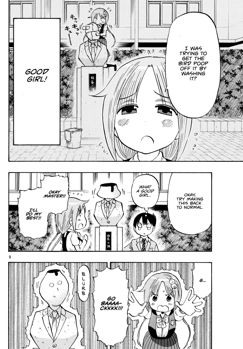Ponkotsu-chan Kenshouchuu Chapter 2 page 9 - Chapter 2: Yumesaki-san's Pudding