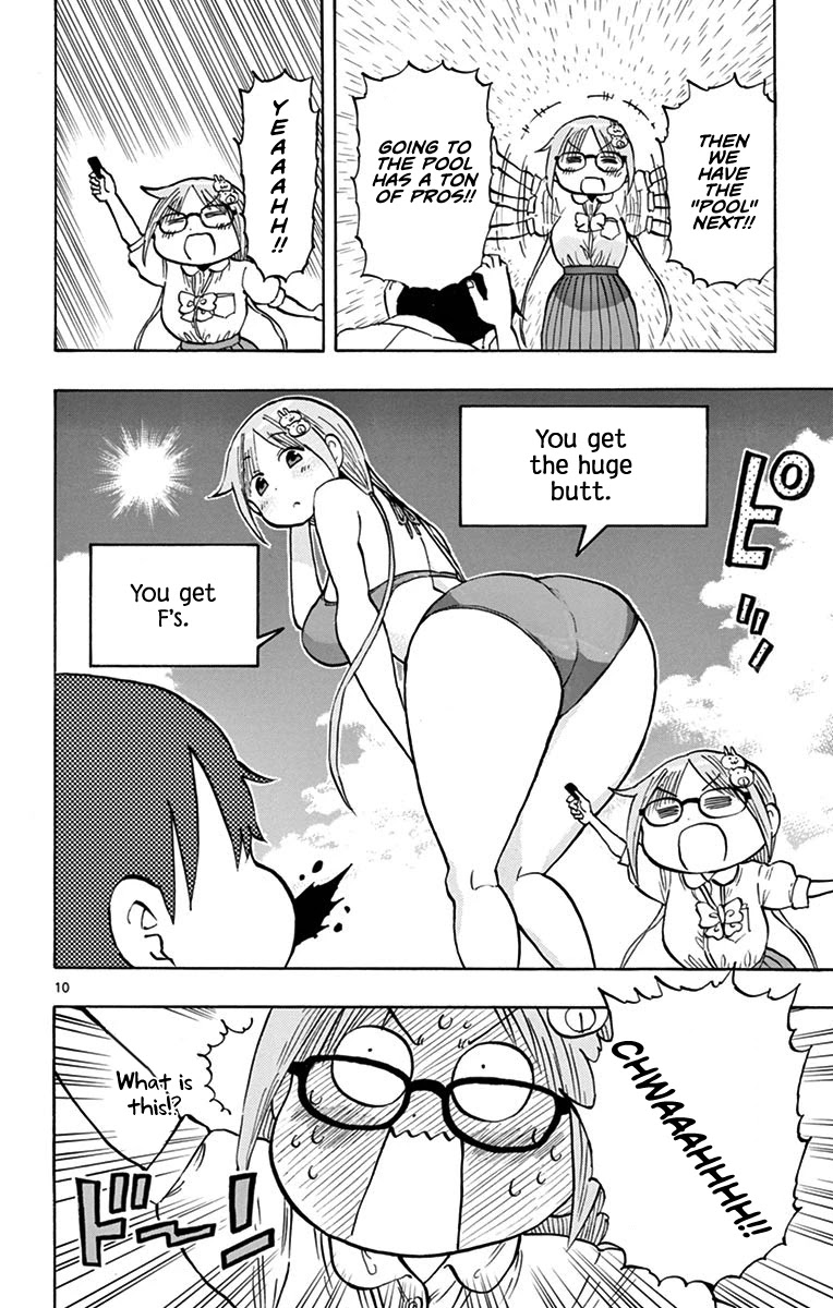 Ponkotsu-chan Kenshouchuu Chapter 21 page 10 - Chapter 21: Yumesaki-san wins an argument