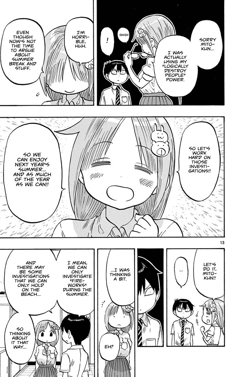 Ponkotsu-chan Kenshouchuu Chapter 21 page 13 - Chapter 21: Yumesaki-san wins an argument
