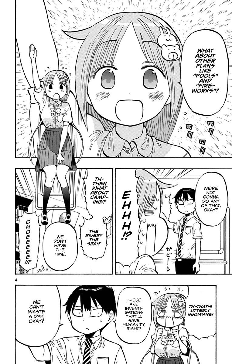 Ponkotsu-chan Kenshouchuu Chapter 21 page 4 - Chapter 21: Yumesaki-san wins an argument