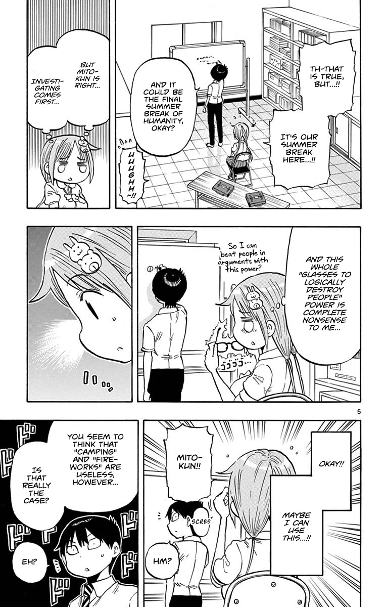 Ponkotsu-chan Kenshouchuu Chapter 21 page 5 - Chapter 21: Yumesaki-san wins an argument