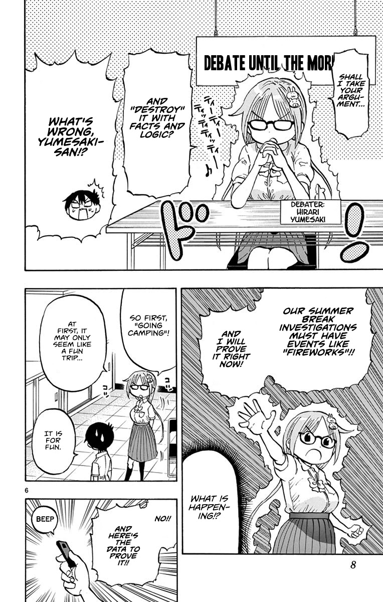 Ponkotsu-chan Kenshouchuu Chapter 21 page 6 - Chapter 21: Yumesaki-san wins an argument