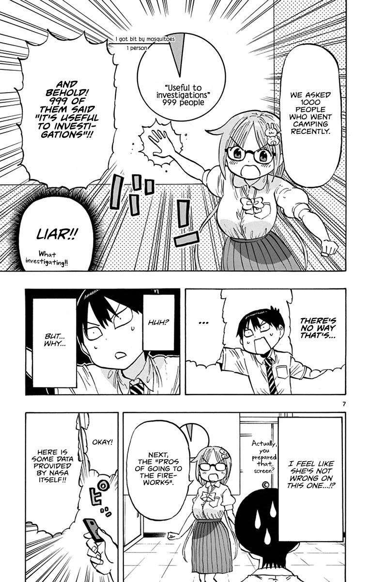 Ponkotsu-chan Kenshouchuu Chapter 21 page 7 - Chapter 21: Yumesaki-san wins an argument