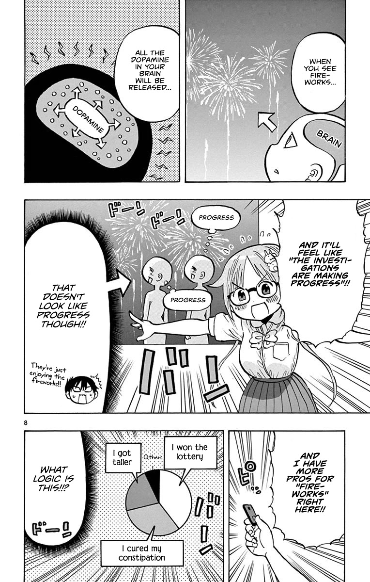 Ponkotsu-chan Kenshouchuu Chapter 21 page 8 - Chapter 21: Yumesaki-san wins an argument