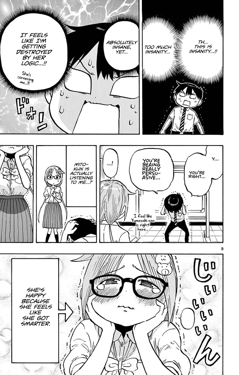 Ponkotsu-chan Kenshouchuu Chapter 21 page 9 - Chapter 21: Yumesaki-san wins an argument