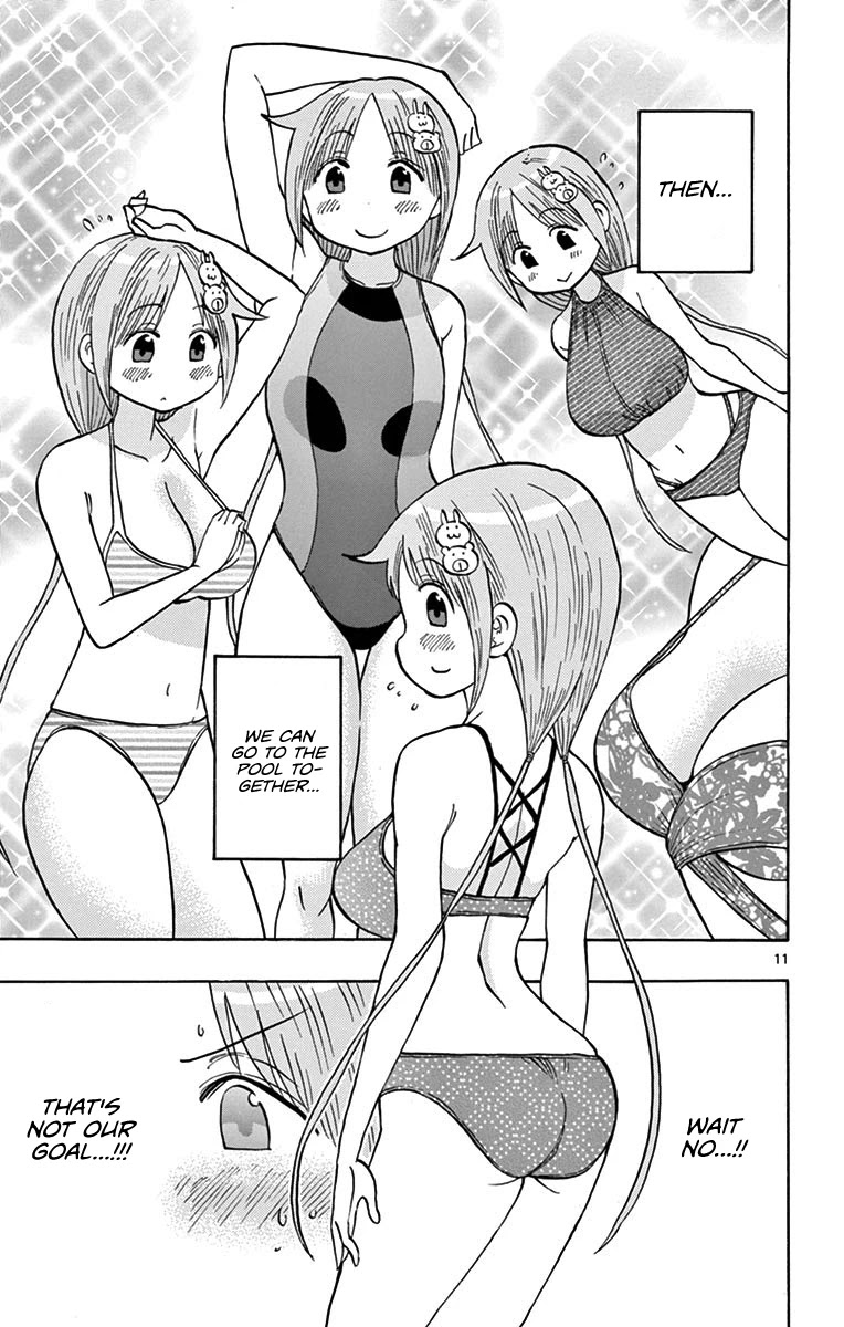Ponkotsu-chan Kenshouchuu Chapter 23 page 11 - Chapter 23: Cute Swimsuit