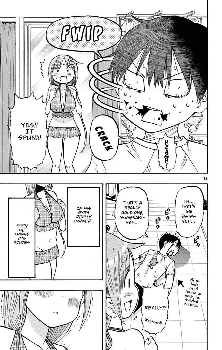 Ponkotsu-chan Kenshouchuu Chapter 23 page 13 - Chapter 23: Cute Swimsuit