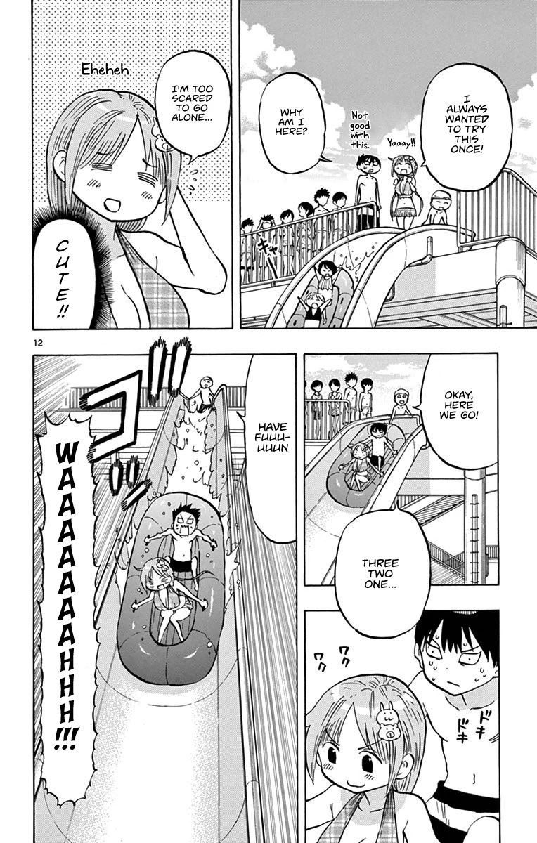 Ponkotsu-chan Kenshouchuu Chapter 24 page 12 - Chapter 24: Yumesaki-san and the Pool