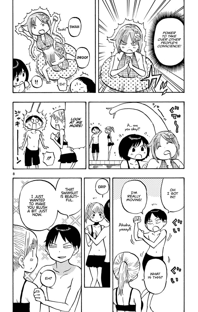 Ponkotsu-chan Kenshouchuu Chapter 24 page 8 - Chapter 24: Yumesaki-san and the Pool