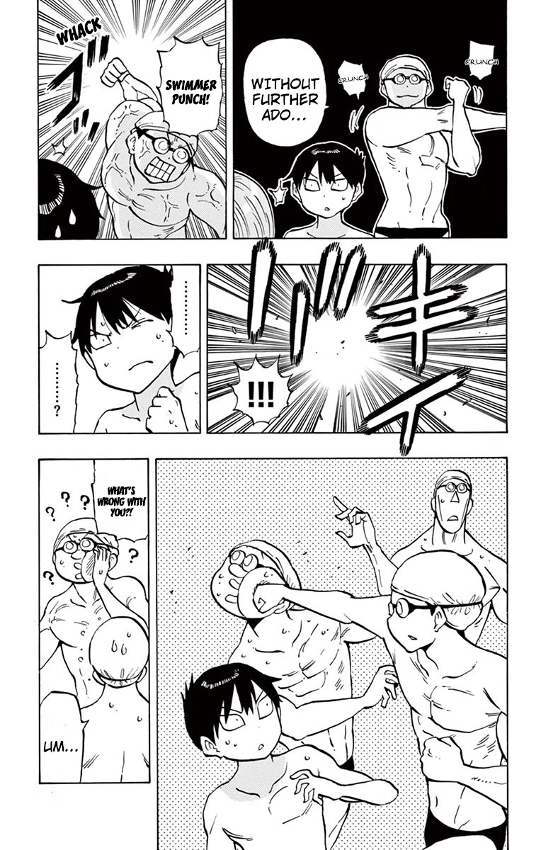 Ponkotsu-chan Kenshouchuu Chapter 26 page 11 - Chapter 26: Water's Edge