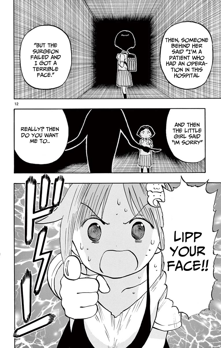 Ponkotsu-chan Kenshouchuu Chapter 28 page 13 - Chapter 28: Elevator Ghost Stories