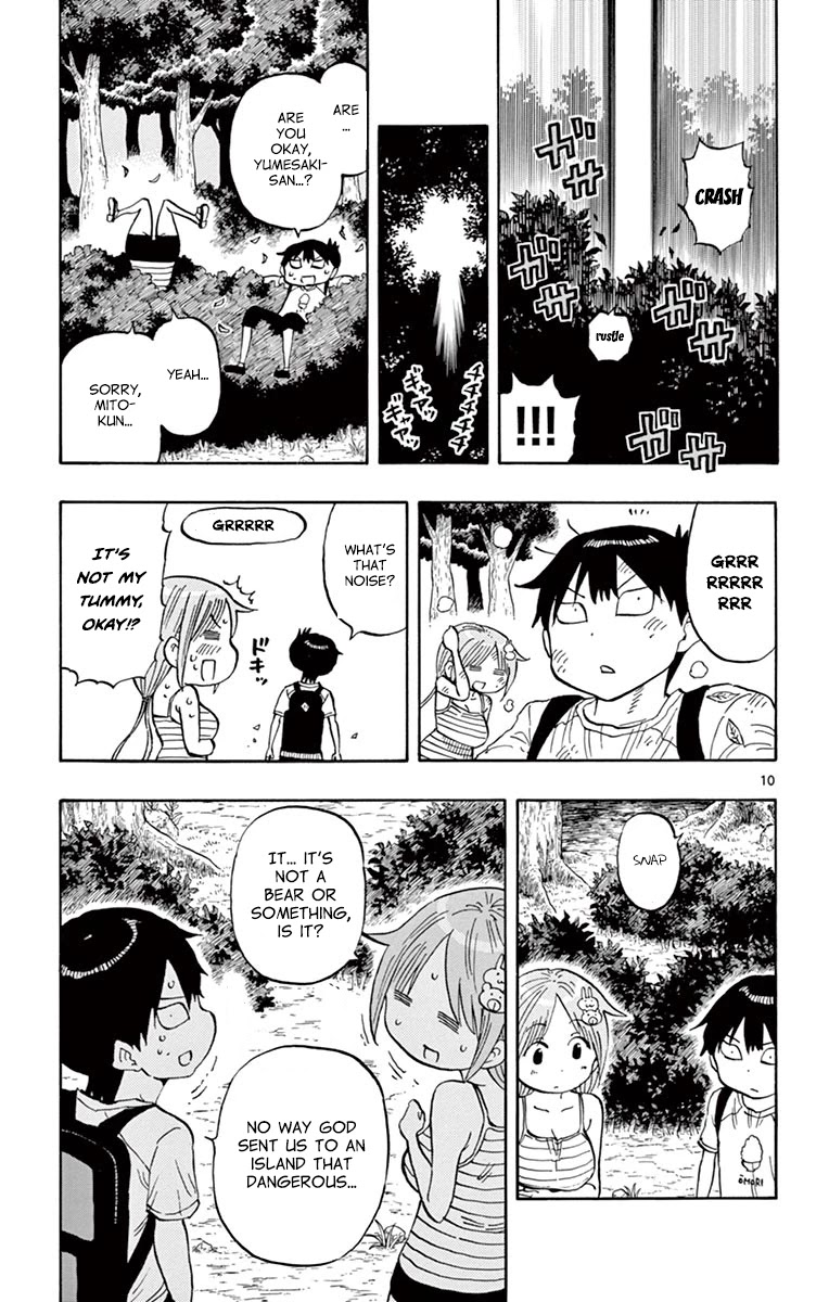 Ponkotsu-chan Kenshouchuu Chapter 29 page 10 - Chapter 29: Escape from Deserted Island, Part 1