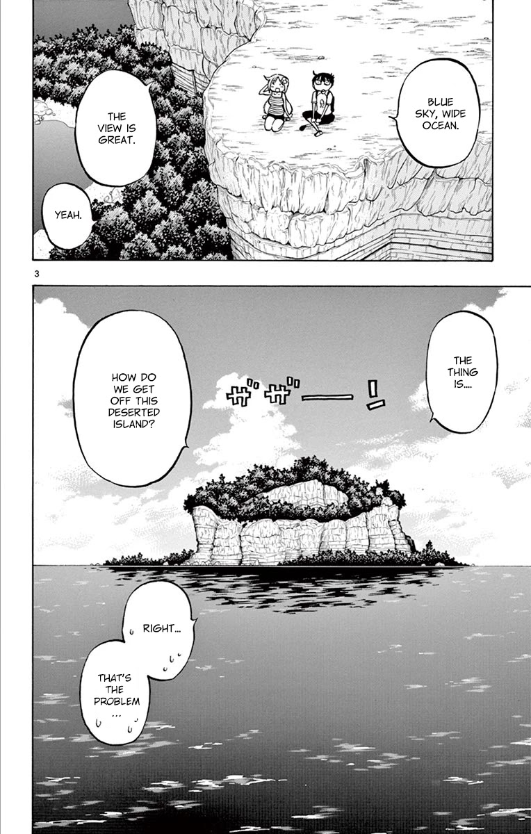 Ponkotsu-chan Kenshouchuu Chapter 29 page 3 - Chapter 29: Escape from Deserted Island, Part 1