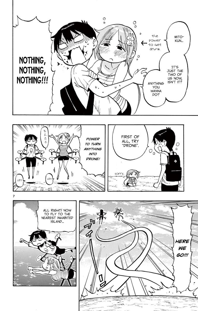 Ponkotsu-chan Kenshouchuu Chapter 29 page 7 - Chapter 29: Escape from Deserted Island, Part 1