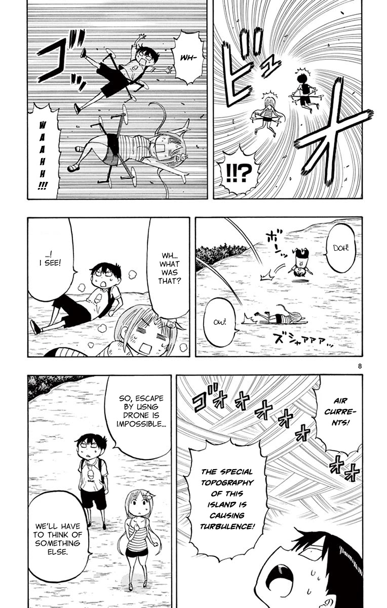 Ponkotsu-chan Kenshouchuu Chapter 29 page 8 - Chapter 29: Escape from Deserted Island, Part 1