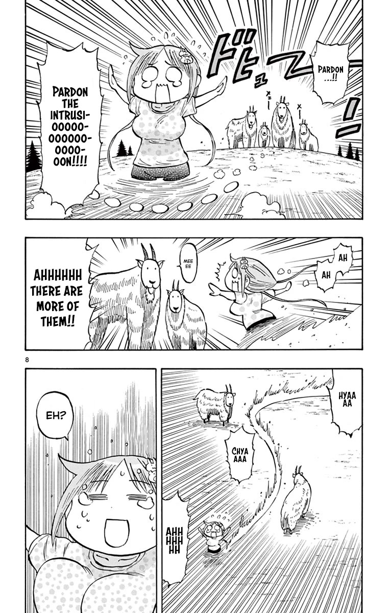 Ponkotsu-chan Kenshouchuu Chapter 34 page 8 - Chapter 34: Feeling lonely at Yellowknife