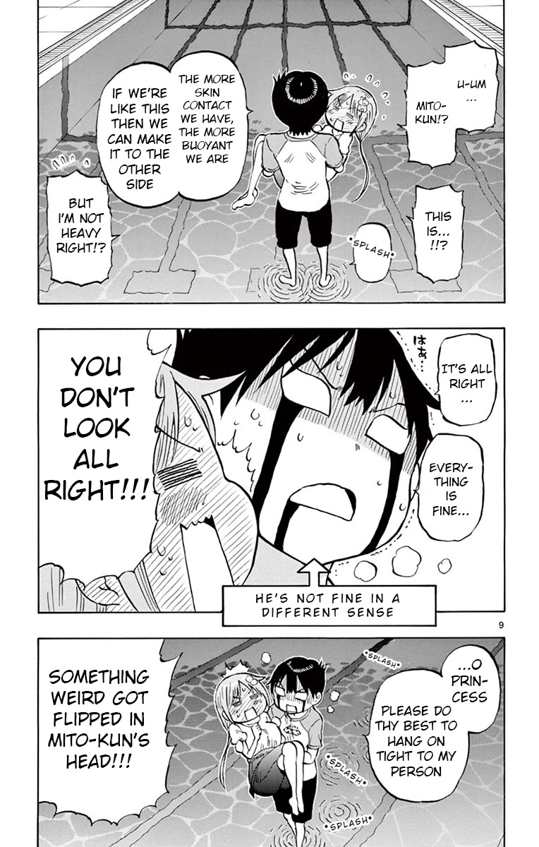 Ponkotsu-chan Kenshouchuu Chapter 37 page 9 - Chapter 37: A Beautiful Moon