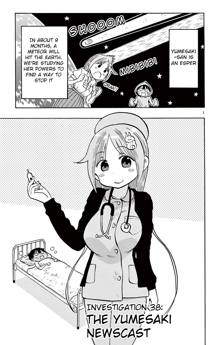 Ponkotsu-chan Kenshouchuu Chapter 38 page 1 - Chapter 38: The Yumesaki Newscast