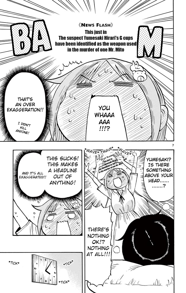 Ponkotsu-chan Kenshouchuu Chapter 38 page 7 - Chapter 38: The Yumesaki Newscast