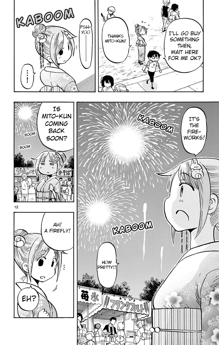 Ponkotsu-chan Kenshouchuu Chapter 40 page 12 - Chapter 40: Around and Round the Stalls