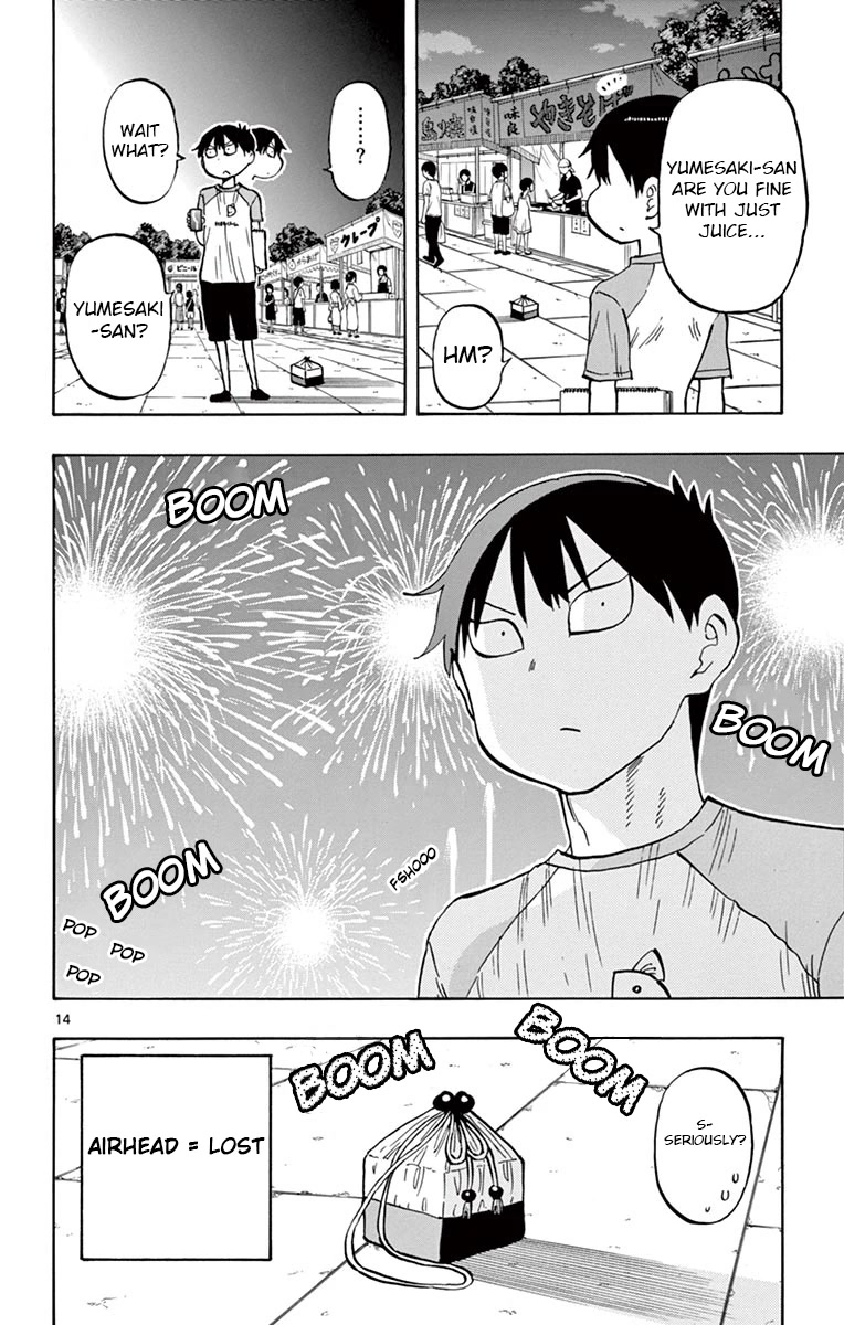 Ponkotsu-chan Kenshouchuu Chapter 40 page 14 - Chapter 40: Around and Round the Stalls