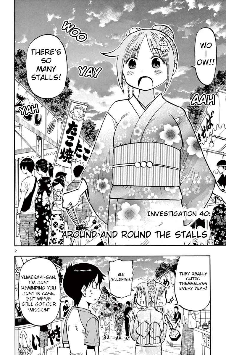 Ponkotsu-chan Kenshouchuu Chapter 40 page 2 - Chapter 40: Around and Round the Stalls