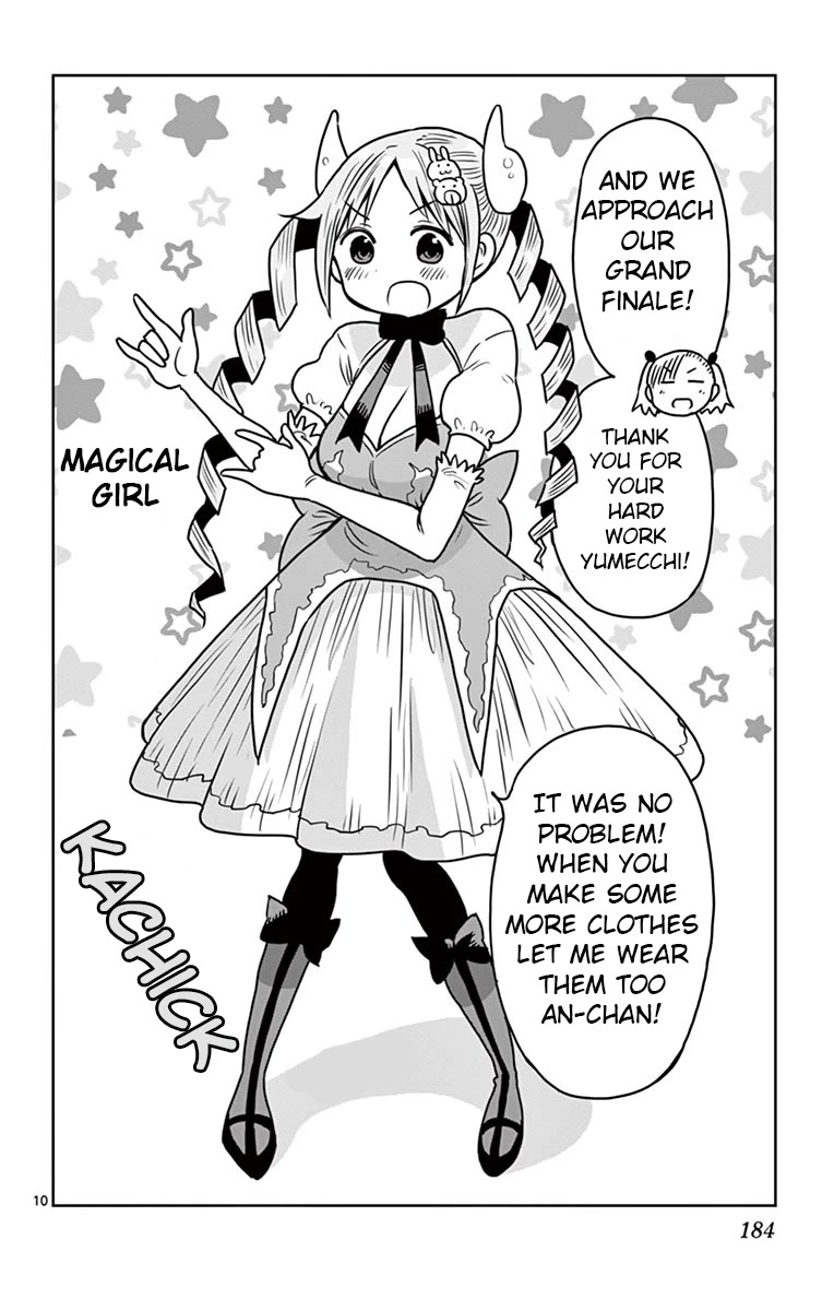 Ponkotsu-chan Kenshouchuu Chapter 41.5 page 10 - Chapter 41.5: Ponkotsu-chan Dress Up