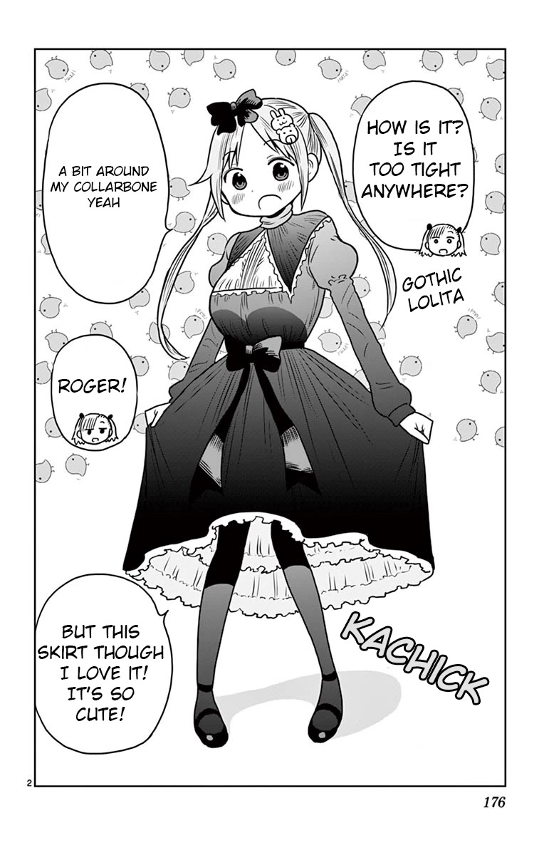 Ponkotsu-chan Kenshouchuu Chapter 41.5 page 2 - Chapter 41.5: Ponkotsu-chan Dress Up