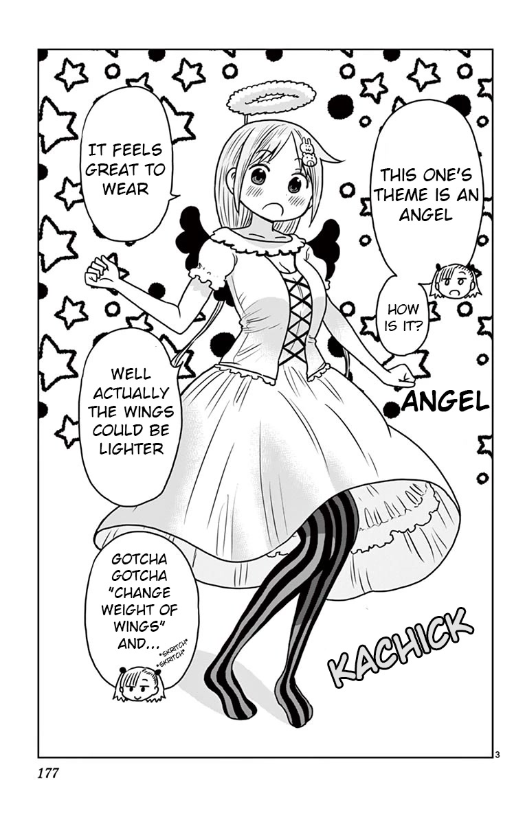 Ponkotsu-chan Kenshouchuu Chapter 41.5 page 3 - Chapter 41.5: Ponkotsu-chan Dress Up