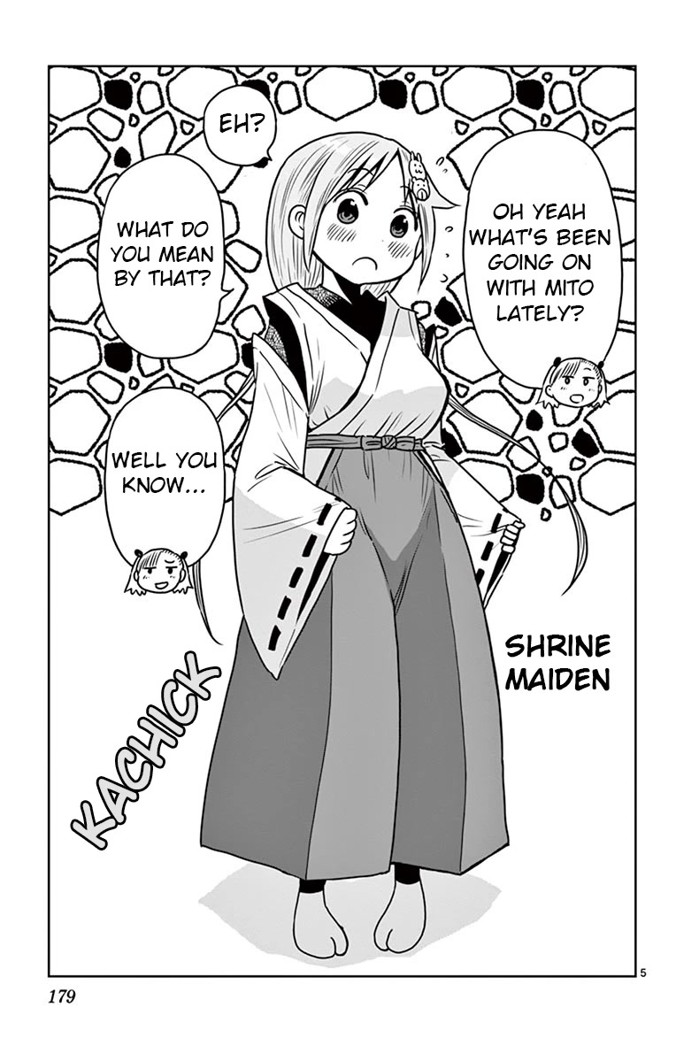 Ponkotsu-chan Kenshouchuu Chapter 41.5 page 5 - Chapter 41.5: Ponkotsu-chan Dress Up