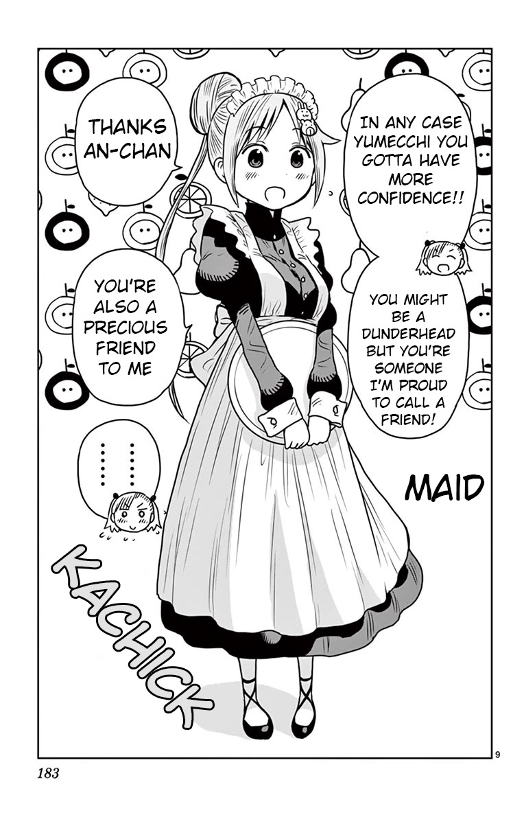 Ponkotsu-chan Kenshouchuu Chapter 41.5 page 9 - Chapter 41.5: Ponkotsu-chan Dress Up